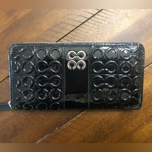 Patent Leather Coach Wallet